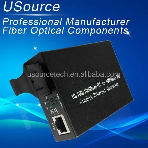 SM/мм Один SC SFP 4 RJ45 порт 1000 База 80 км волоконно-оптический media converter rj45