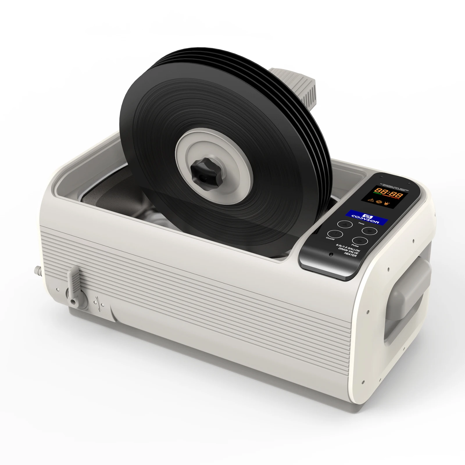 Самоопорожнение 6 л от производителя оптовая продажа аппарат для очистки виниловых пластинок ультразвуковой очиститель 3