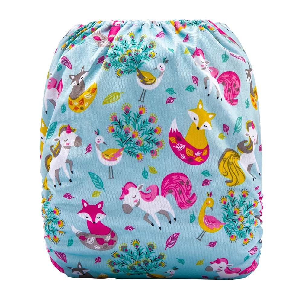 AnAnBaby All In One Organic Cloth Diaper Pants