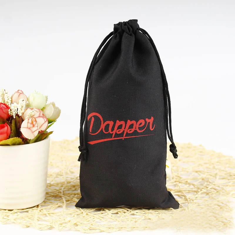 Eco friendly biodegradable cotton bags drawstring small cotton muslin pouch cotton drawstring gift bag with custom logo design
