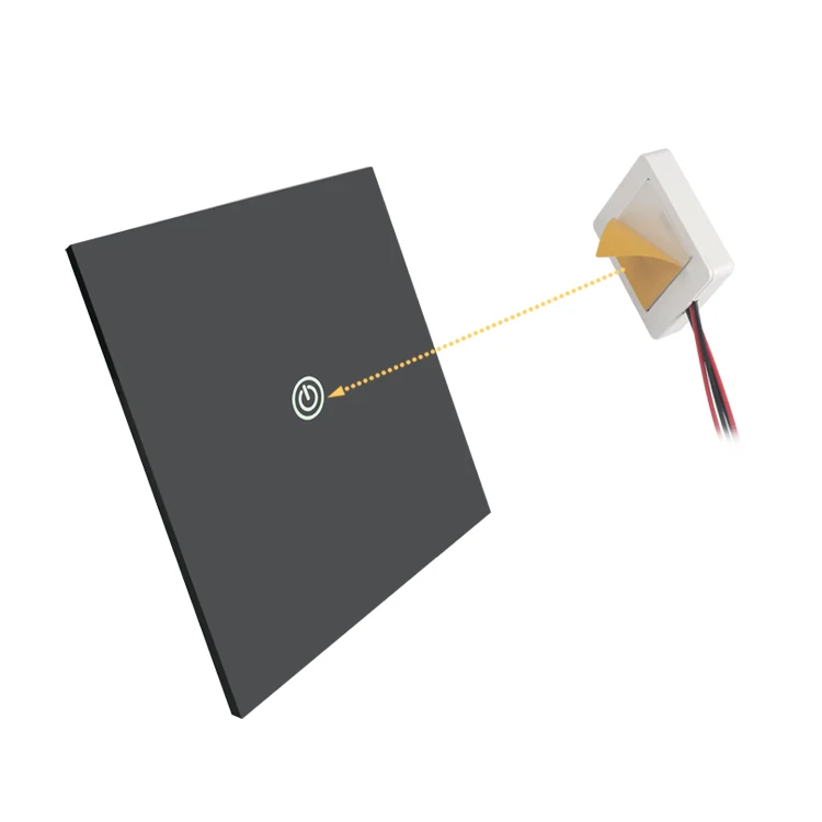 FICLUX ODM/OEM 12V 5A 60W LED Light Dimming Touch Switch Suitable for Makeup Mirror, Wardrobe LED Light and Cabinet LED Light