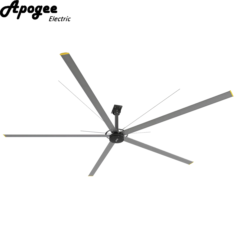 China best supplier Apogee AC/DC  24FT big hvls industrial ceiling fan for gym  price
