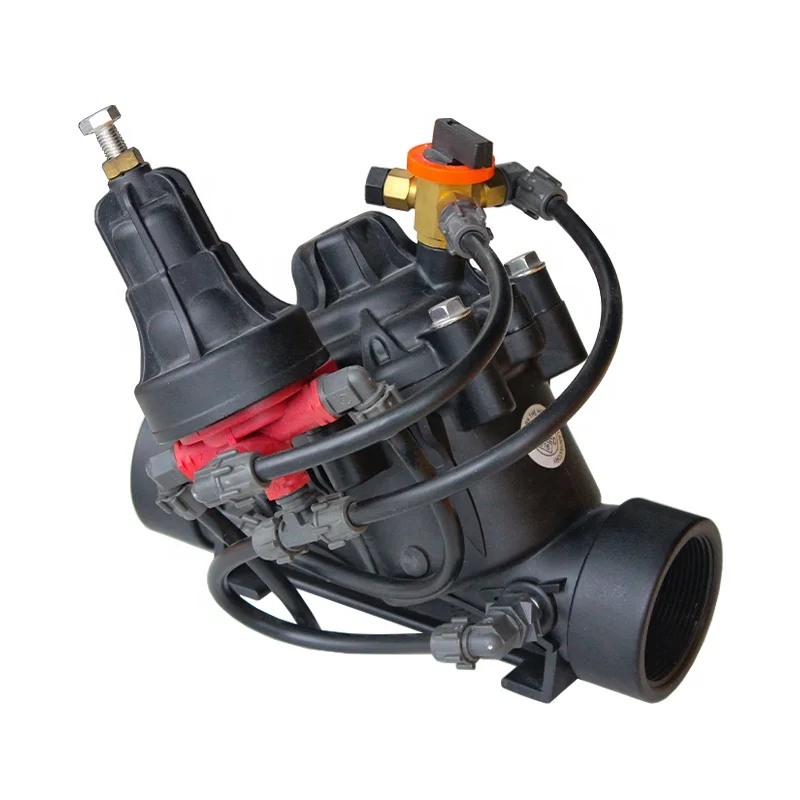Ручной ПВХ 12v dc 24v Электрический pp пластиковый нейлоновый редуктор давления воды