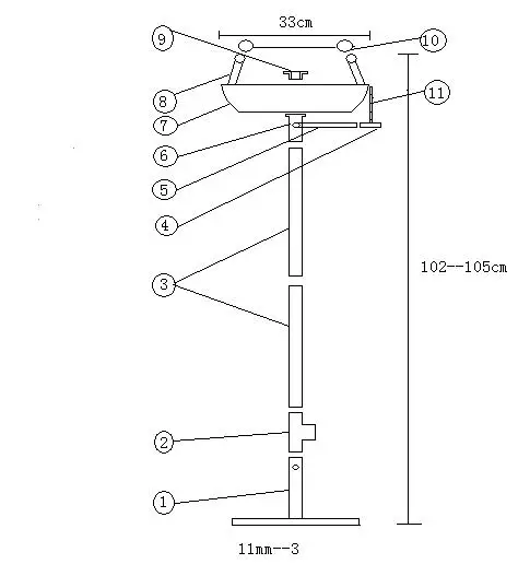 Factory Price Emergency eye wash  with foot pedal