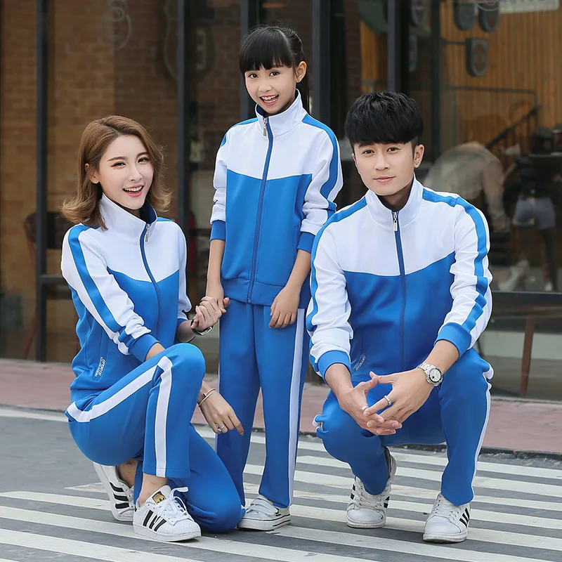 Фабричная цена, lwo MOQ, Высококачественная удобная спортивная одежда, семейные одинаковые костюмы из полиэстера и спандекса, комплекты одежды