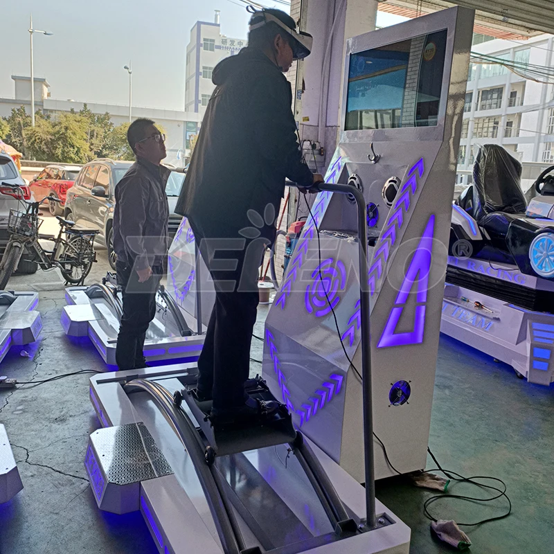 9D VR Skiing Simulator Extreme Immersive VR Game Machine Indoor Amusement Products