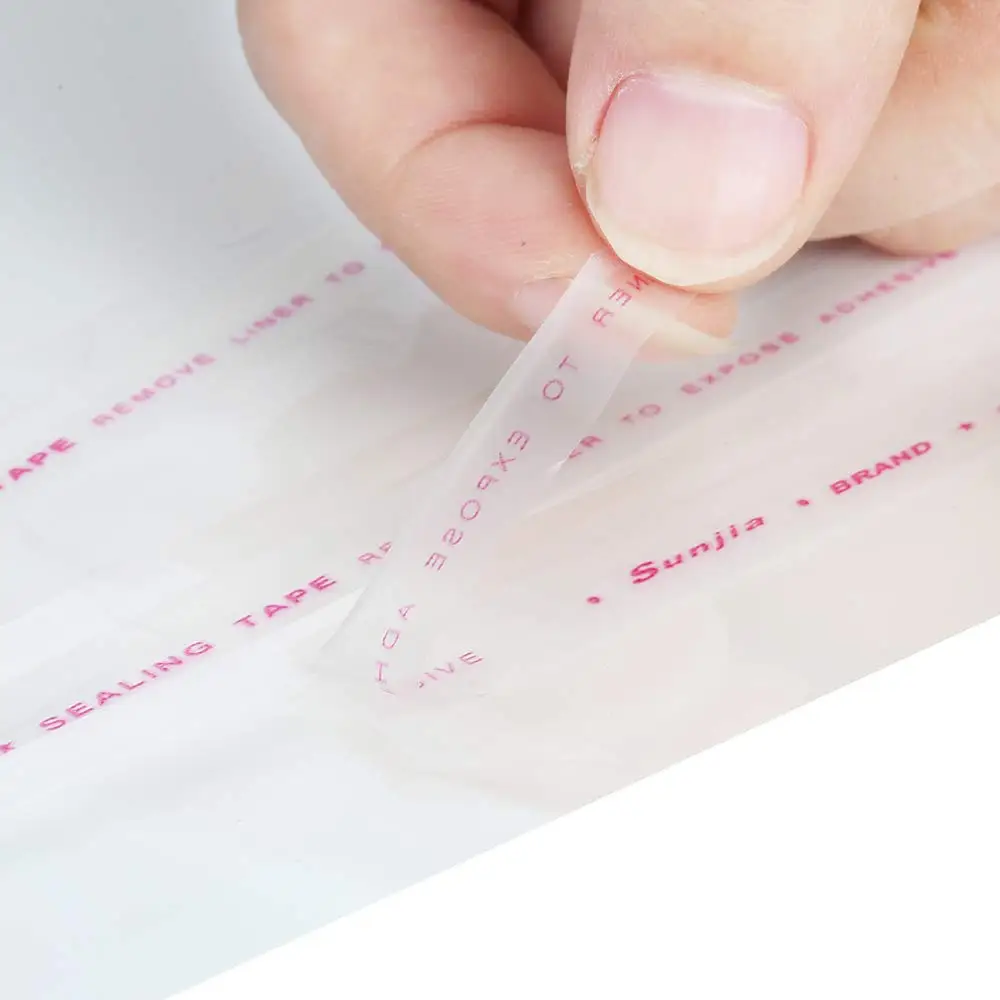 Новинка, Лидер продаж, прозрачный самоклеящийся полипропиленовый пластиковый прозрачный пакет для упаковки одежды и футболок