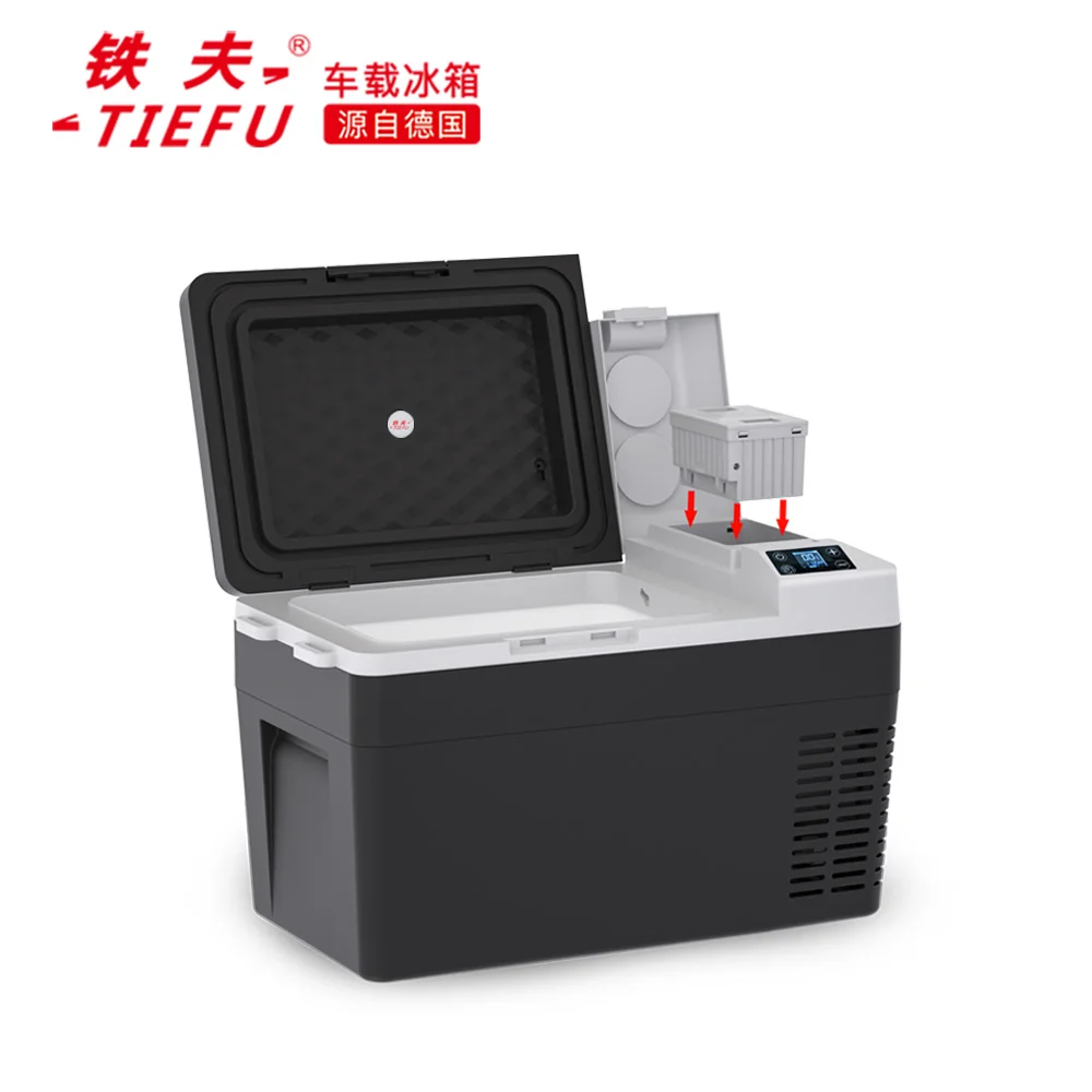 20/23/25/30L portable fridge freezer for camping 12 volt dc compressor freezer refrigerator big capacity car cooler