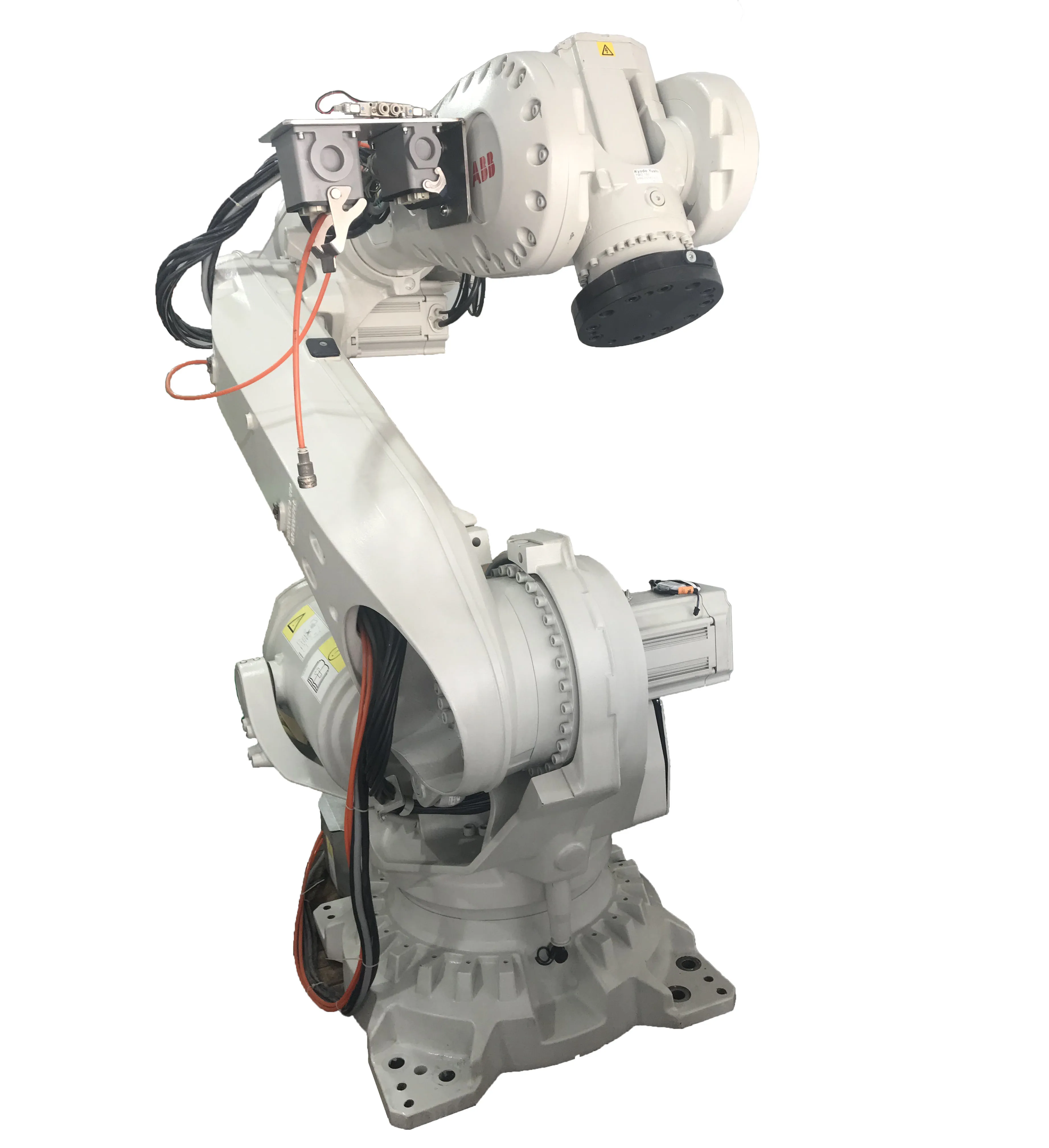 Widely use ABB 6 Axis cnc robot arm with positioner and extra tool
