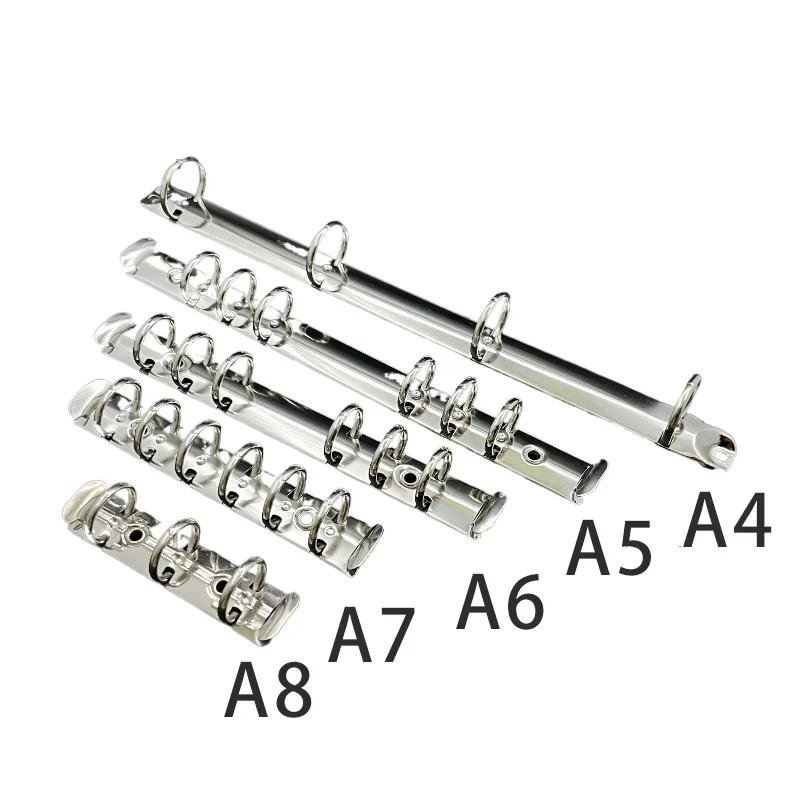 A45678 6-Hole Ring Binder Mechanisms Replacement Kit for Binder Planners Hardware Accessories