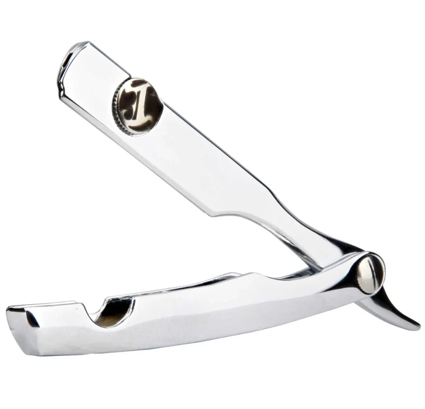 Professional Straight Edge Salon Beard Shaving Razor Made With Stainless Steel Hair Remover Barber Razors