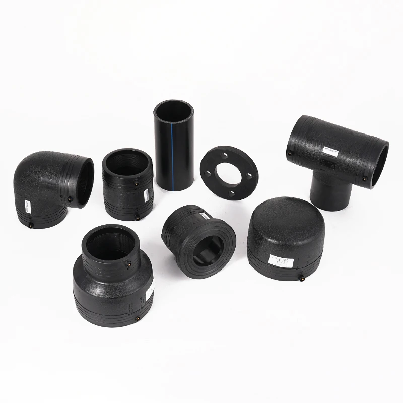 APAS  factory Quick Connect Hdpe Pipes Fittings Pe Pipe Compression Fitting Irrigation  Electrofusion Coupler For water supply