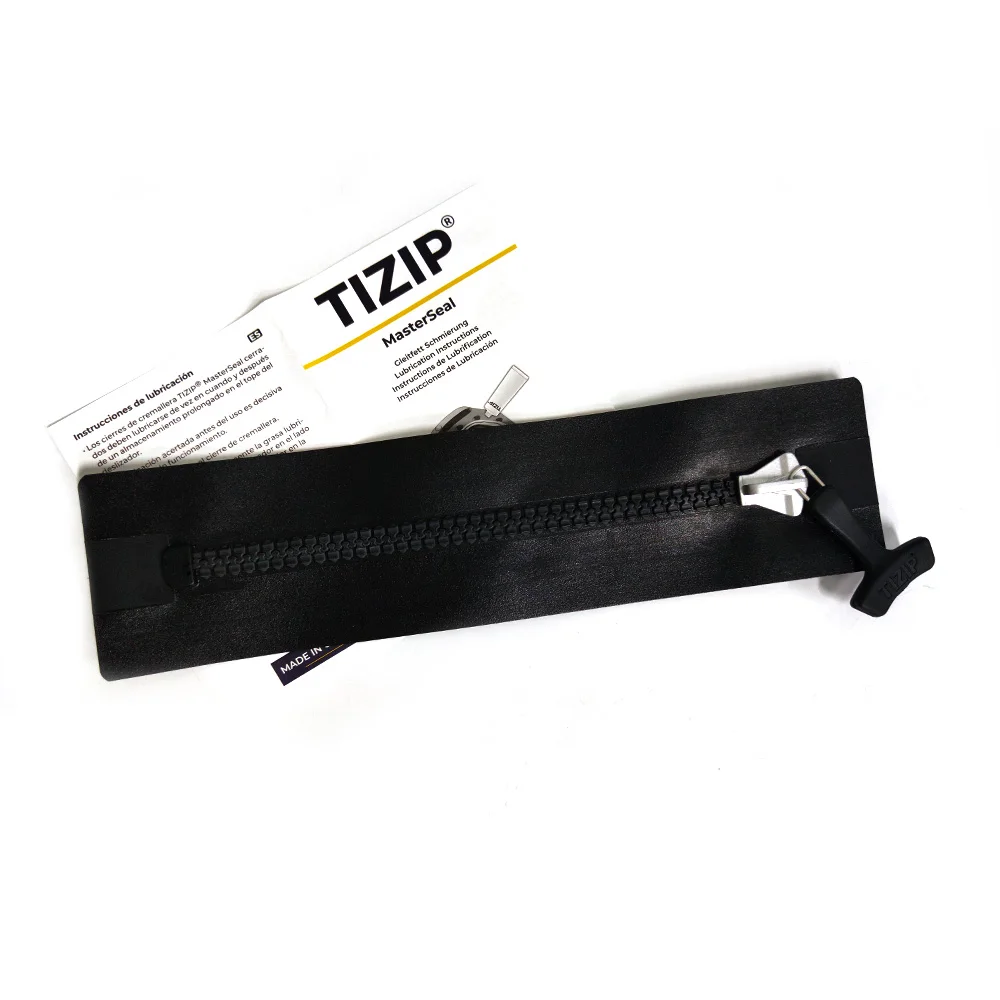 Tpu Coated High Frequency Weldable Airtight Zippers Tizip Aquaseal Waterproof Zipper