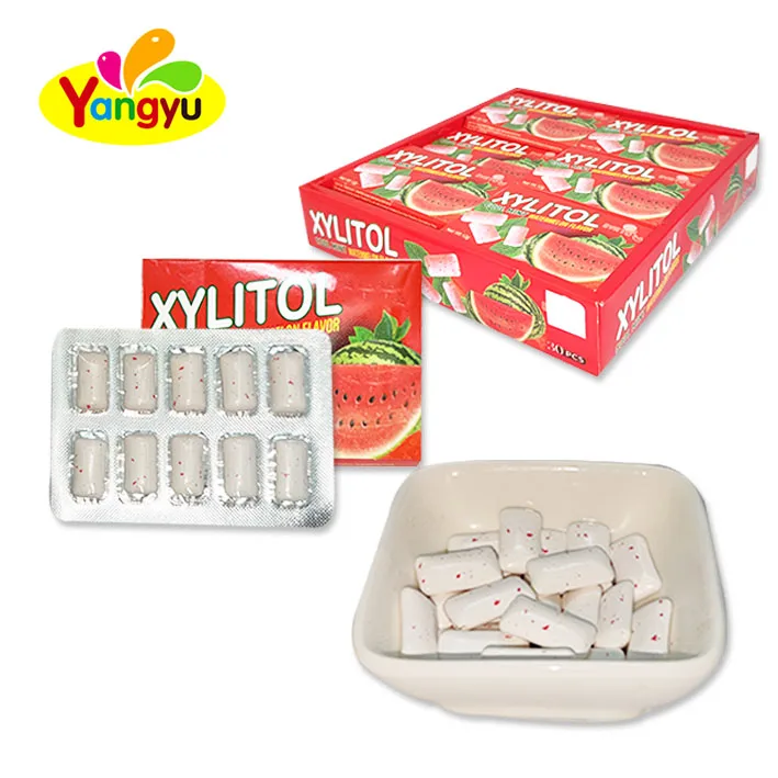 Bulk candy wholesale colorful bubbles watermelon flavors chewing gum