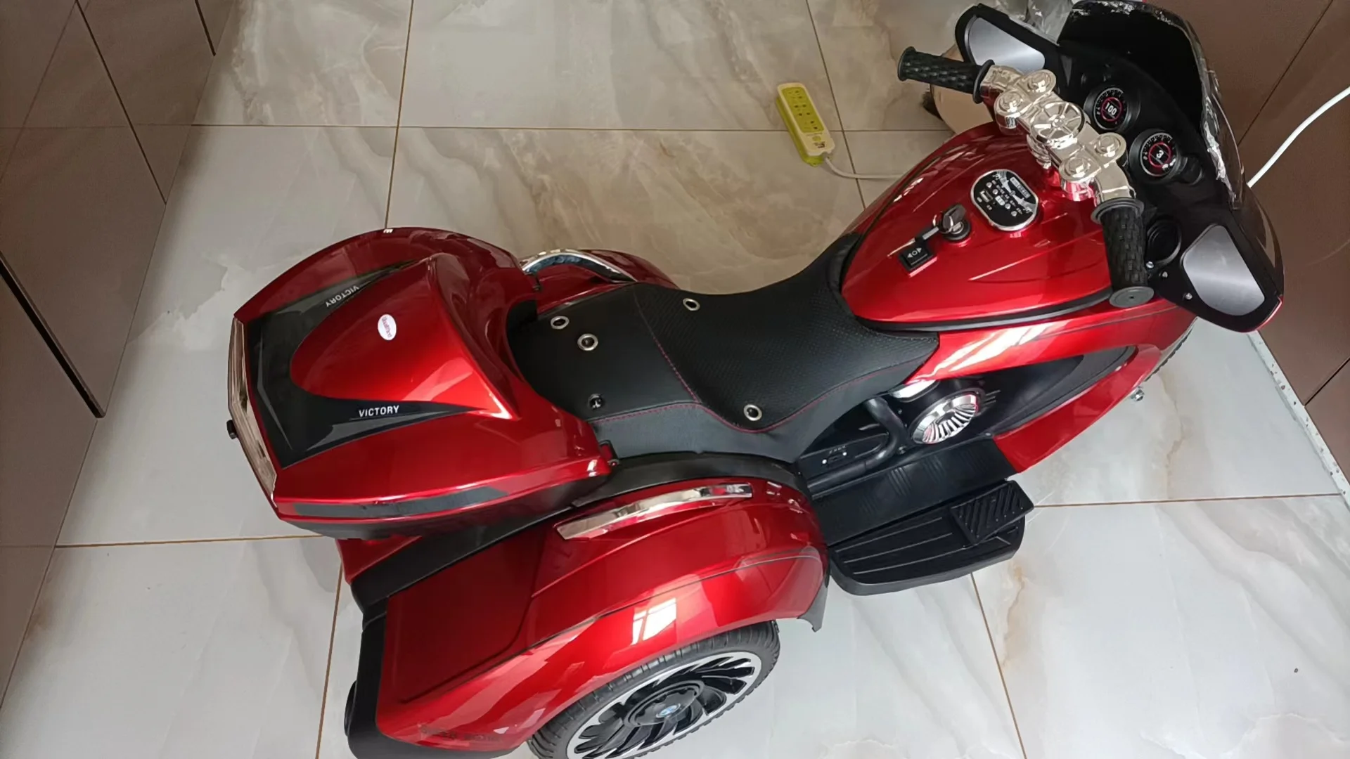 Multi-color kids electric motorcycle baby gift three-wheeled motorcycle for boys and girls