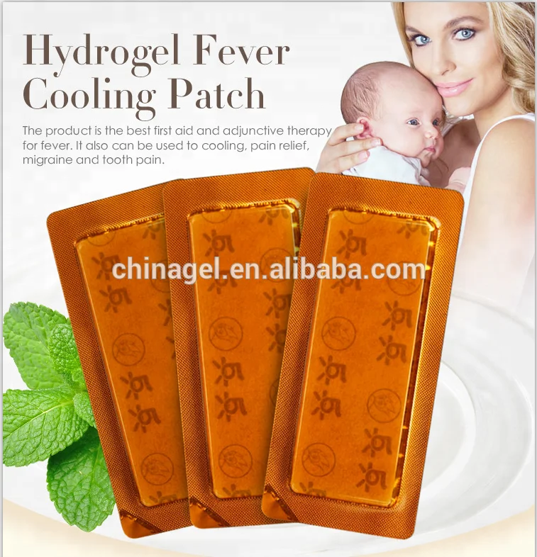 
GMP & ISO13485 factory cool fever patch cooling gel patch for fever 