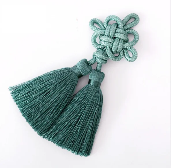 
2021 New decorative colourful Chinese Knot tassels 