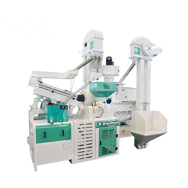 Rice polisher processing equipment paddy rice mill plant production line for sale