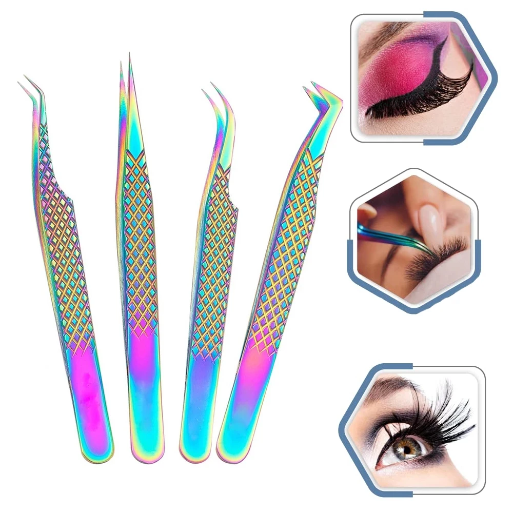 Wholesale Lash Tweezers Set Best Selling Volume Eyelash Tweezers High Quality Tweezer Eyebrow Razor Electric Eyebrow Trimmer