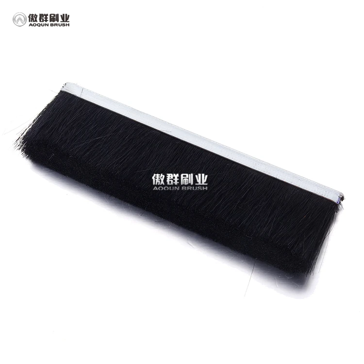 Wholesale Insect Resistant Yarns For Knitting Adhesive Sealing Brush With Tape Pile Weather Strip Felt Brush Sealing