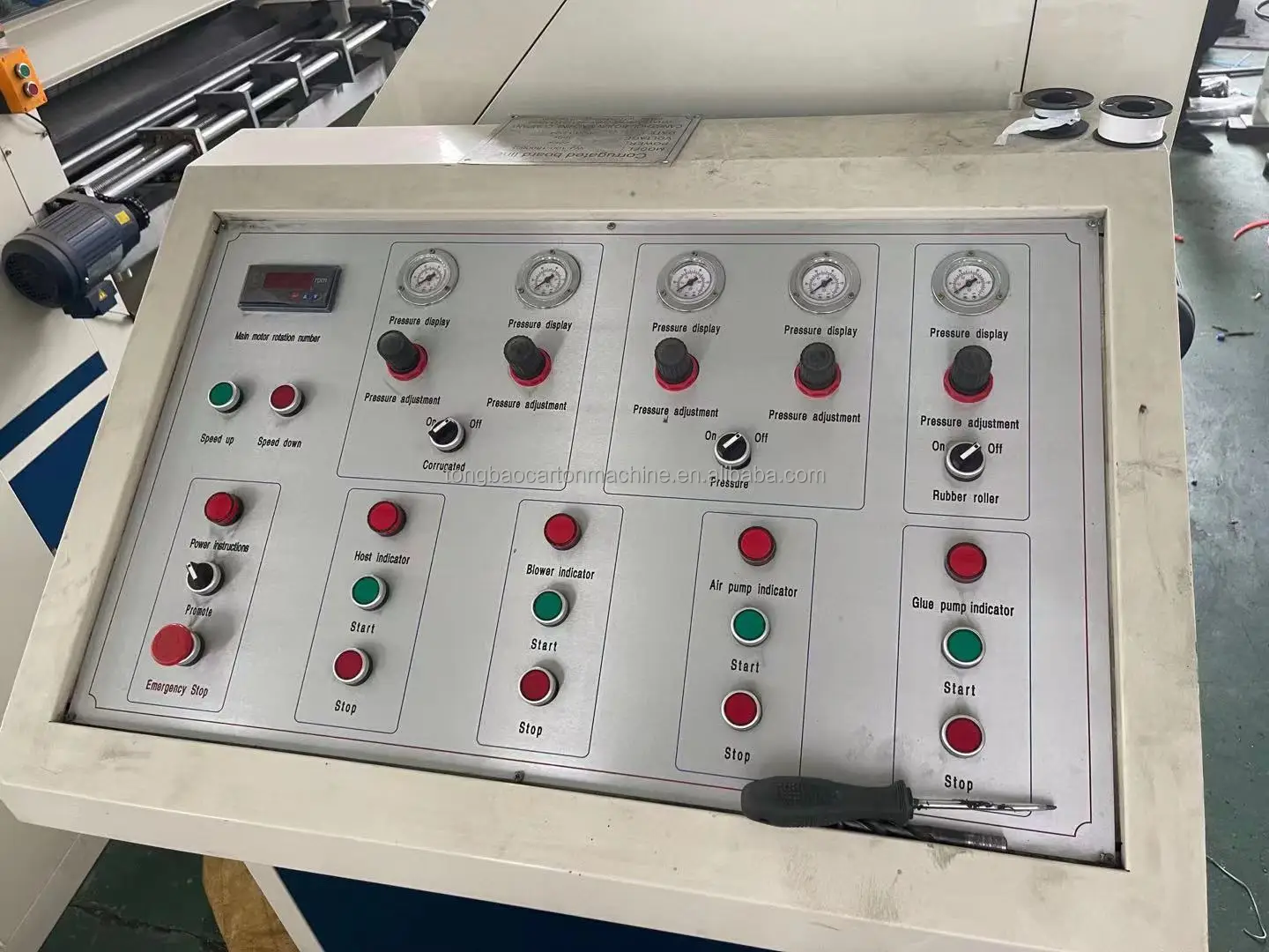 SF Manufacture Single Facer E Flute Corrugation Corrugated Cardboard Maker Machine Price