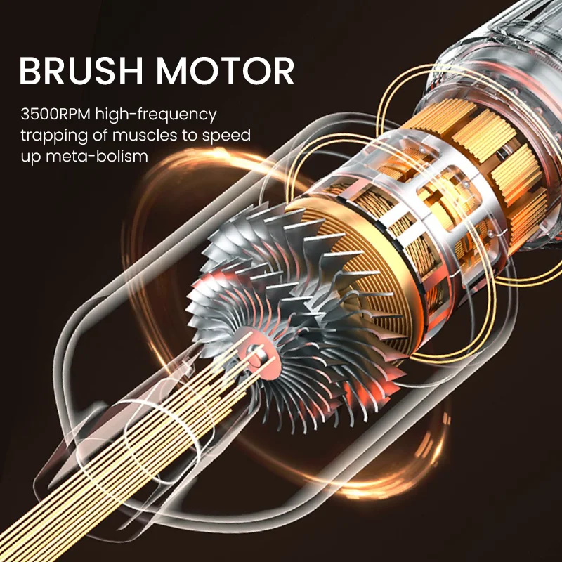 Percussion 99 Speed Muscle Massage Gun Dropshipping Pistol Tool Handheld Massager Touch Screen Fascial Massage Gun