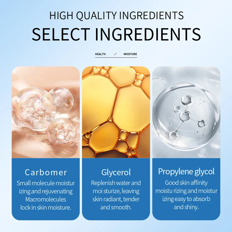 OEM SADOER private label skin care products hyaluronic acid nourishing tender smoothing hydrating moisturizing face serum