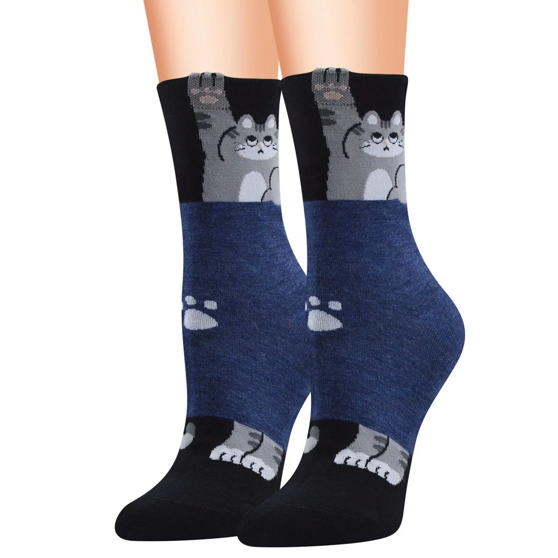 Cute Cartoon Garfield Women Cat Socks For Cat Lovers New cartoon Funny animal pattern socks