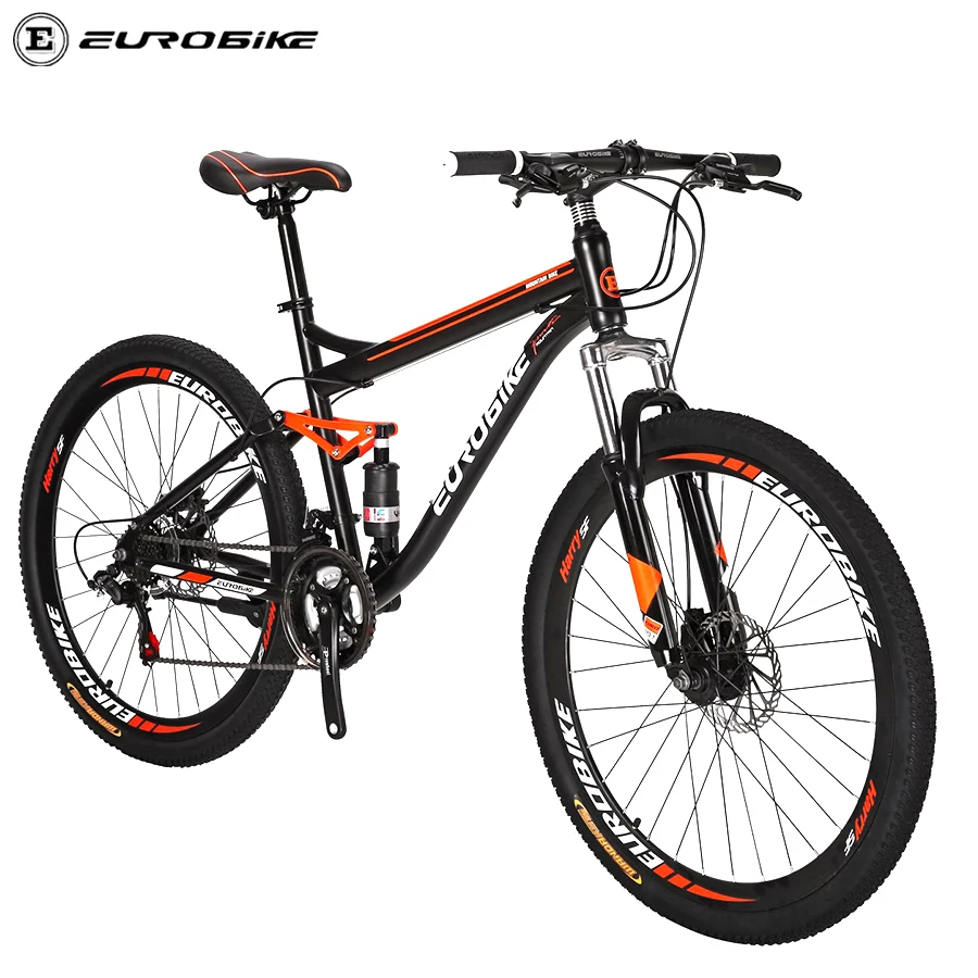 Прямая поставка с фабрики Eurobike горный велосипед S7 полной подвеской 21 скорость 27 5 дюймов переключатель передач спицевое колесо