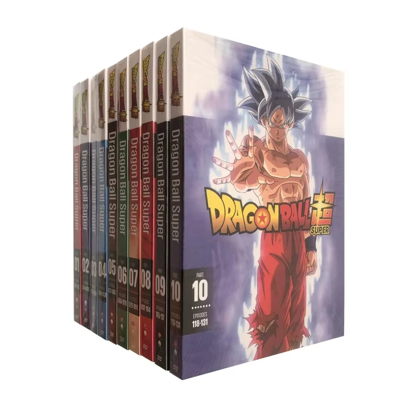 Dragon Ball супер Сезон 1-10 Полная серия 20 дисков оптовая продажа с фабрики сериалы Shopify eBay лидер продаж DVD-фильмы совершенно новые