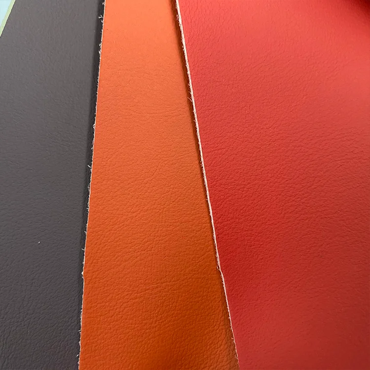 Nappa microfiber leather for automotive interiors, sofa leather and home textiles