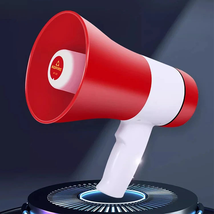 megaphone usb socket loudhailer hand held microphone loudspeaker outdoor events hand held loudspeaker