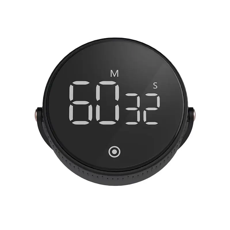 Interval Training LED countdown Stainless steel timer wall mounted gym clock timer