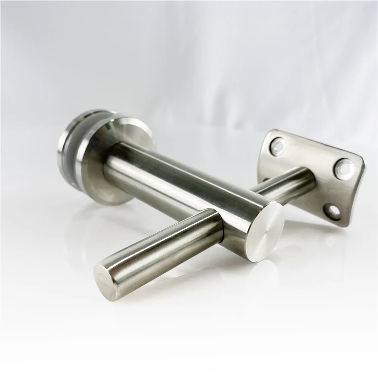 Foshan Factory Stainless Steel 304 High Quality Satin Finish Glass Handrail Fittings Tube and Glass Support