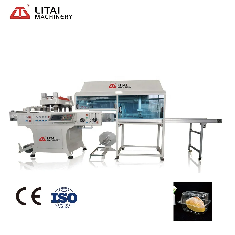 Лидер продаж, термоформовочный Серводвигатель Bops, пластиковое оборудование для производства пластиковых одноразовых лотков, пиццы, ланч-боксов