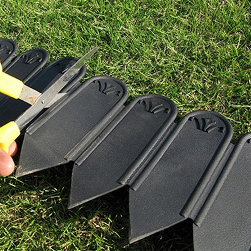 New Style Removable Garden Border Decorative Plastic Garden Fence
