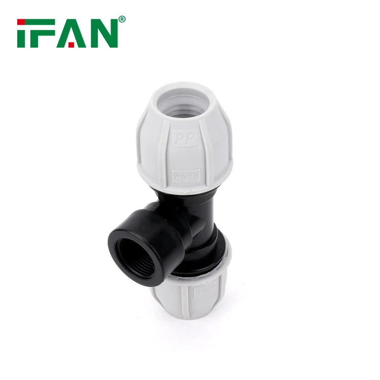 IFAN High Pressure HDPE Fitting ASTM D3035 Irrigation Fittings 110mm PP Compression Fittings
