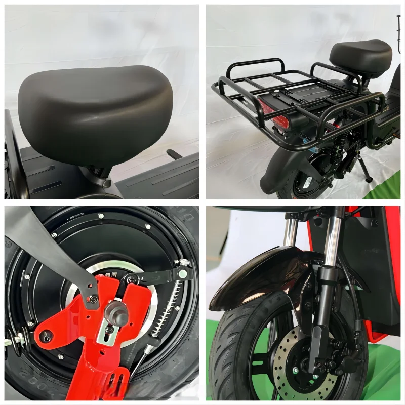 2024 Delivery Citycoco Adult Electric Scooter 800W Motorcycle with 60V Lithium Battery EEC/COC Certified