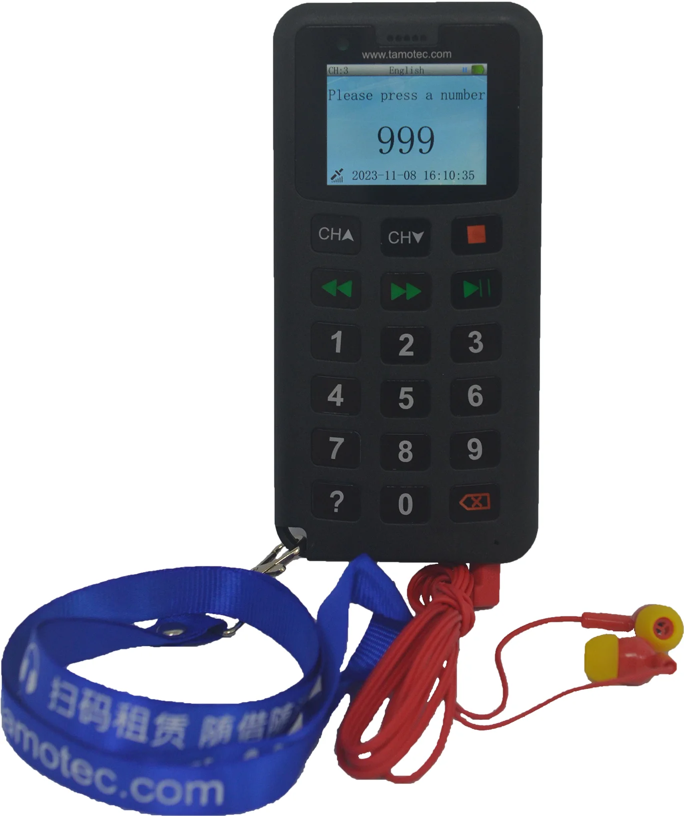 Музей беспроводной GPS Многоязычная система комментариев от tamotec