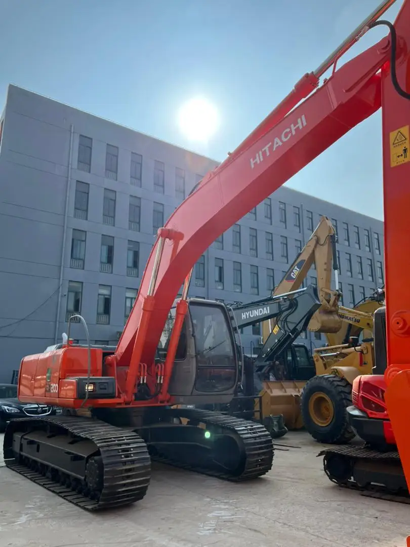Used excavator Hitachi  EX200-5  6BG1 engine machines excavators construction equipment for sale ex200 200-5 zx200 hitachi good