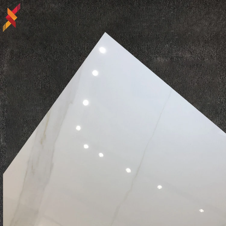 Low Price 600x1200 Big Size White Marble Design Porcelanto Bathroom Tile Interior Glazed Ceramic Porcelain Floor and Wall Tiles