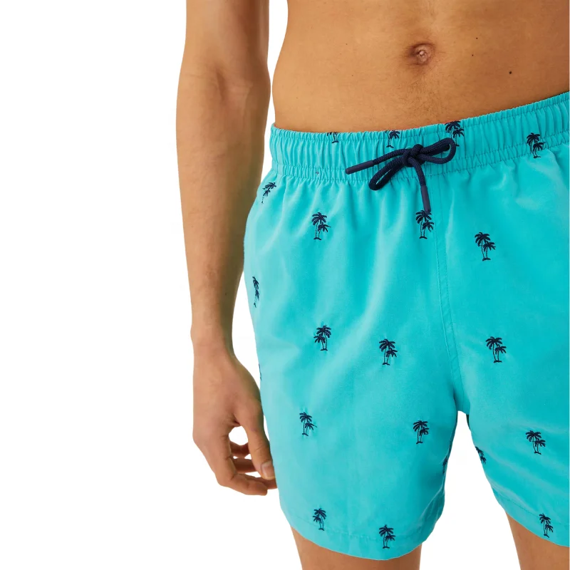 Men Drawstrings Swim Shorts Beach Board Shorts Custom Printing Logo Quick Dry Unisex Shorts