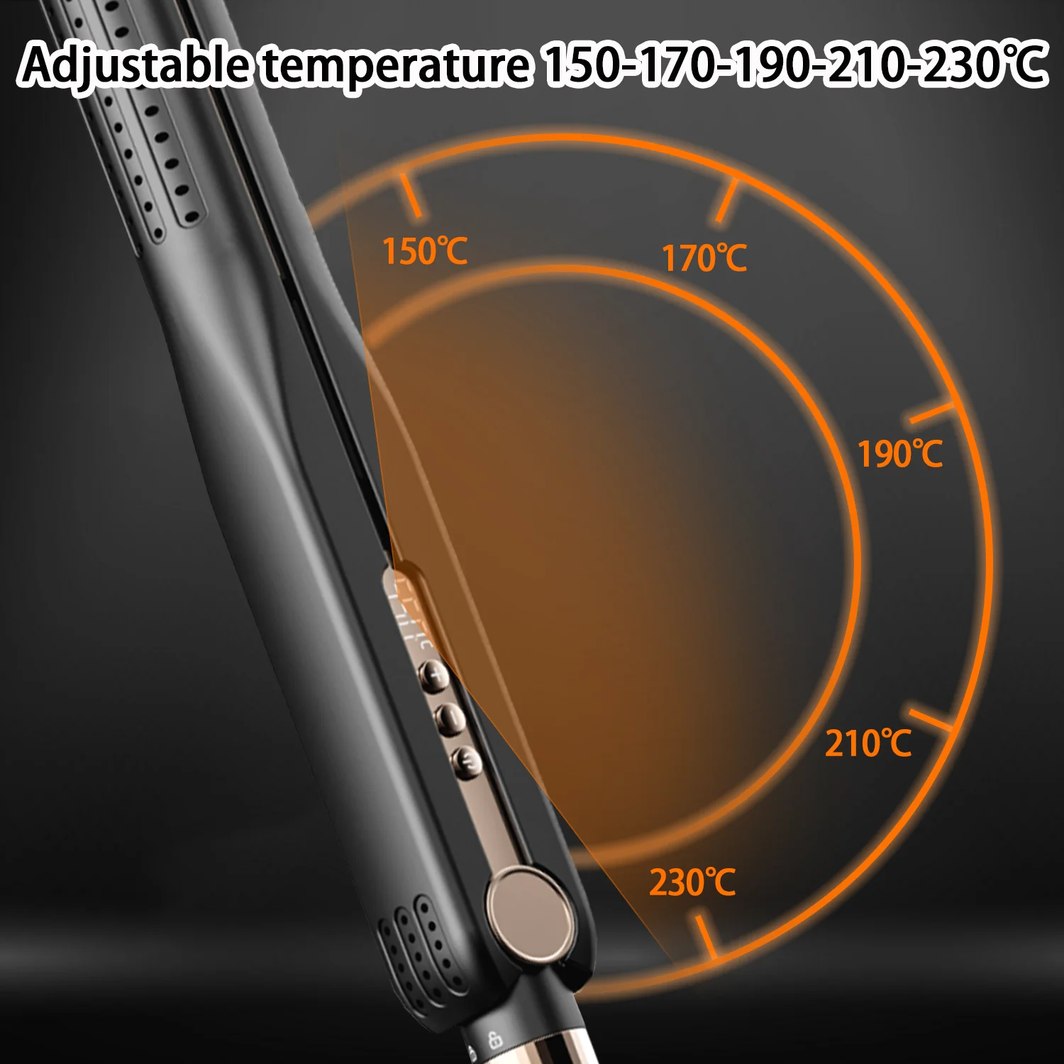 New High Quality Hair Straightener For Negative Ion Straightener Flat Irons 2 In 1 Hair Straightener