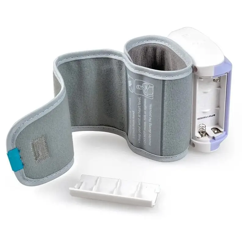 Fully Automatic Wrist Blood Pressure Monitor BP Cuff Monitoring Irregular Heart Rate Monitor Meter Sphygmomanometer For Home Use