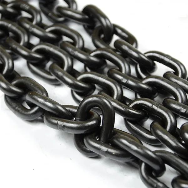 High strength Mild steel Link Chain G80 Hoist Lifting Chain