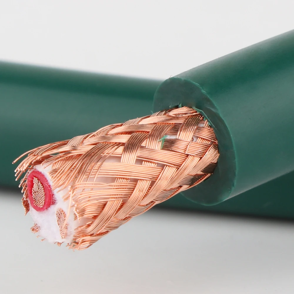 Hi-end occ Copper audio RCA cable hi-fi signal interconnect Bulk Cable for diy balance cable audio extend Coaxial wire