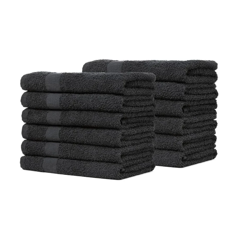 
beauty salon towel black bleach resistant hair salon towels 