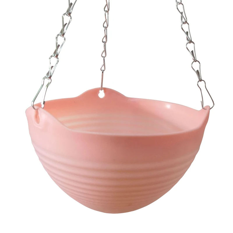 Plastic planters pot Hanging basket balcony hanging flower pot