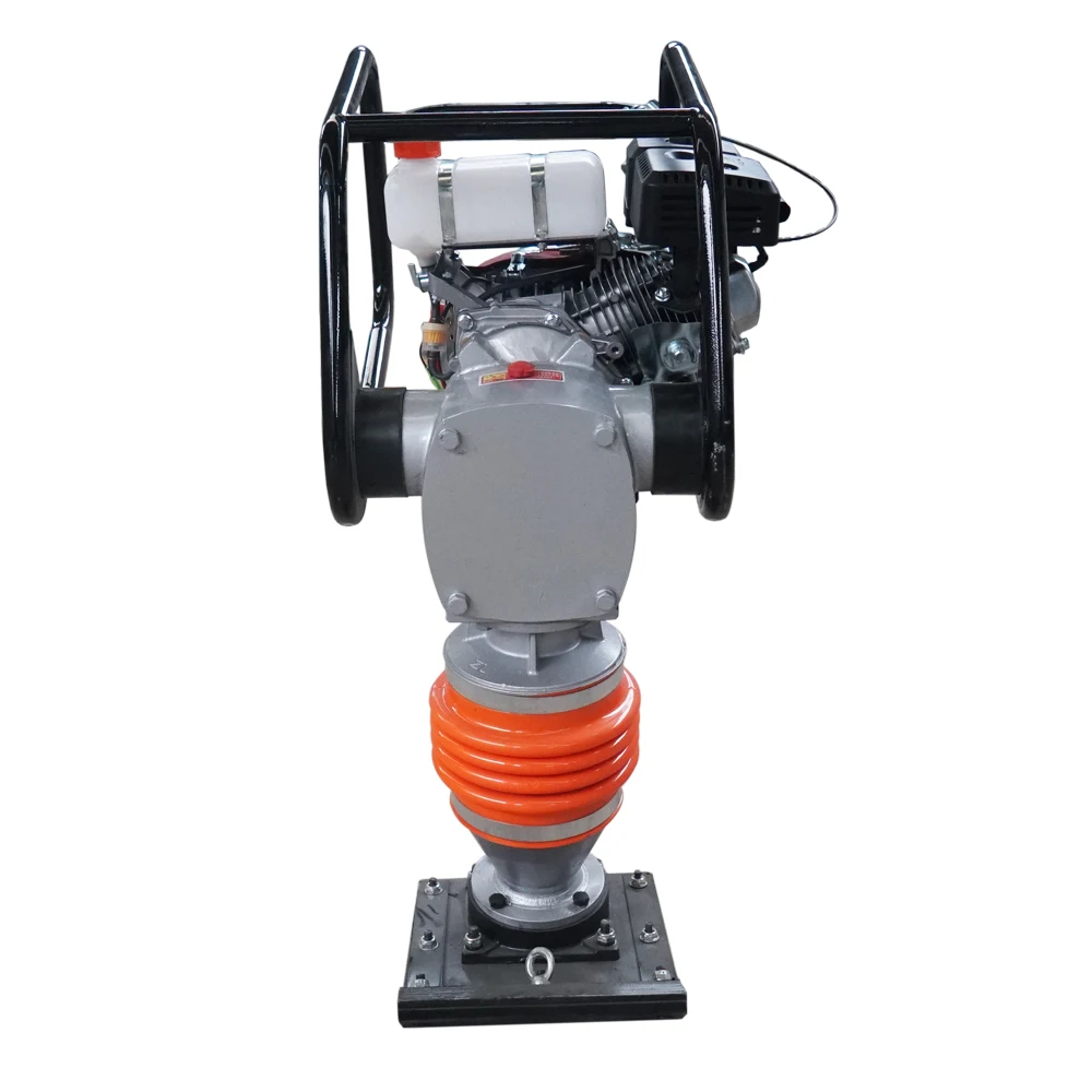 China Factory Hot Sale 75kg 7HP manual hand Iron and Impact hammer tamping rammer