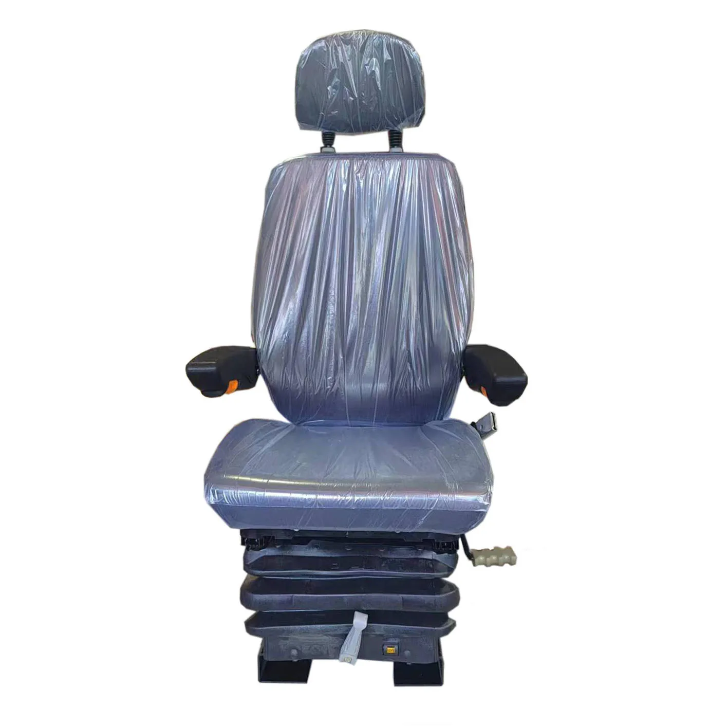 Wholesale  Price Grammer Mechanical Suspension Damping Seat With Sliding Rail For Construction Machinery Seat